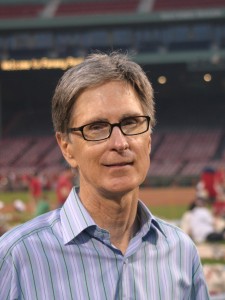 John Henry speaking after the Red Sox won the 2013 World Series. (Click to enlarge)